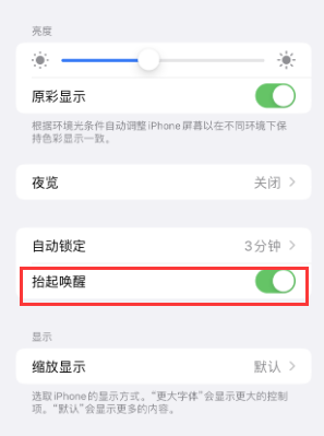 宁远苹果授权维修站分享iPhone轻点无法唤醒怎么办