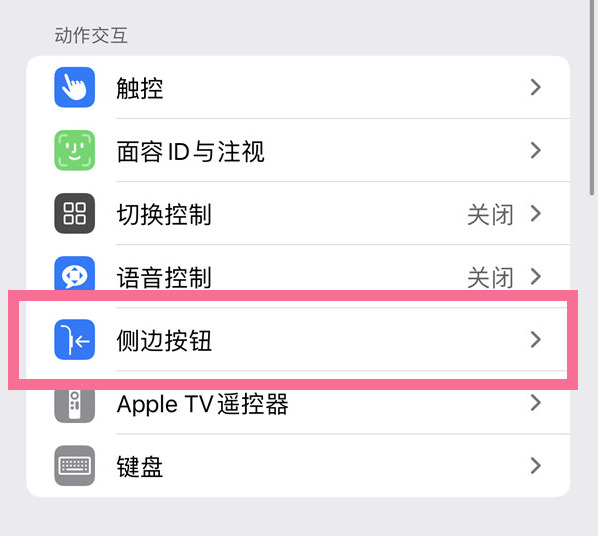 宁远苹果14维修店分享iPhone14 Plus侧键双击下载功能关闭方法 