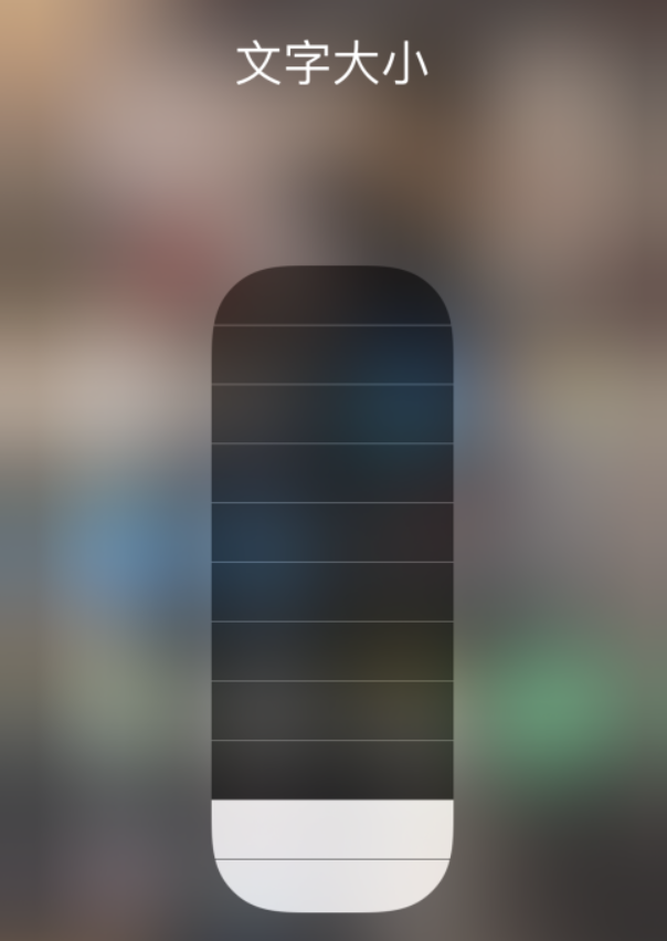 宁远苹果手机维修分享小技巧：在 iPhone 控制中心快速调节字体大小 